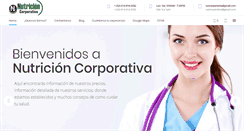 Desktop Screenshot of nutricioncorporativa.com